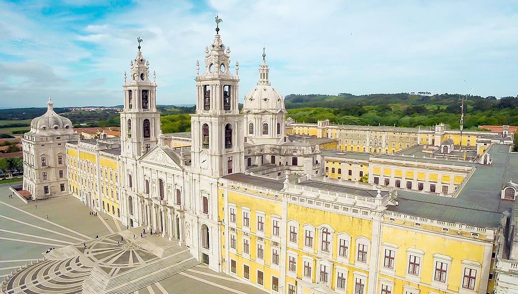 Palácio de Mafrawikicommons 1024x582 - Best Colonial/Historical Structure From Each World Cup Nation (Group B: Portugal, Spain, Morocco, Iran)