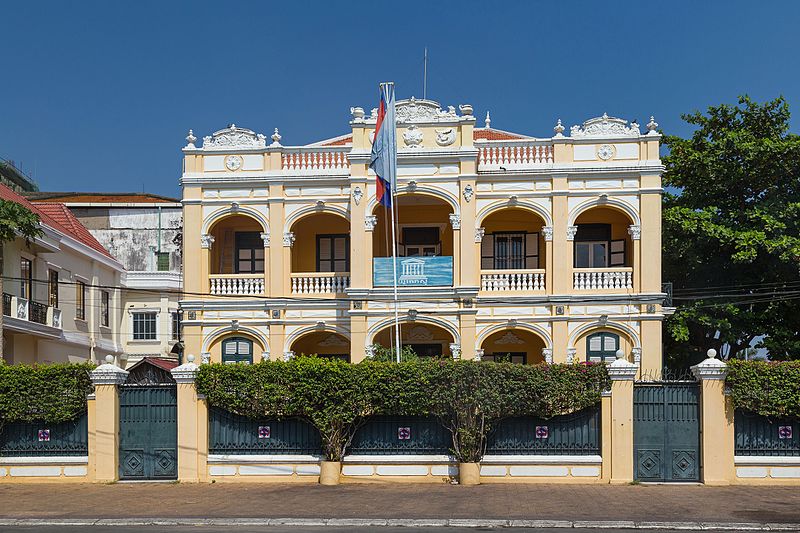 2016 Phnom Penh Biuro UNESCO 03 - Top 10 Colonial Buildings in Phnom Penh